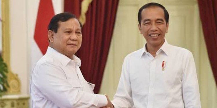 Presiden Joko Widodo dan Ketua Umum Partai Gerindra Prabowo Subianto/Net