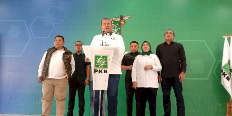 Ketua Fraksi PKB DPR RI, Cucun Ahmad Sjamsurijal, memberi keterangan terkait perayaan Harlah ke-25 PKB/RMOL