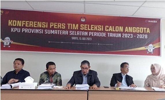 Timsel KPU Sumsel membuka pendaftaran/ist