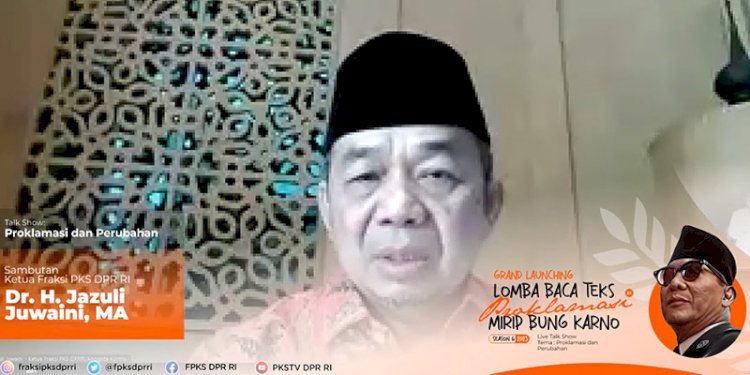 Ketua Fraksi PKS DPR RI, Jazuli Juwaini/Repro