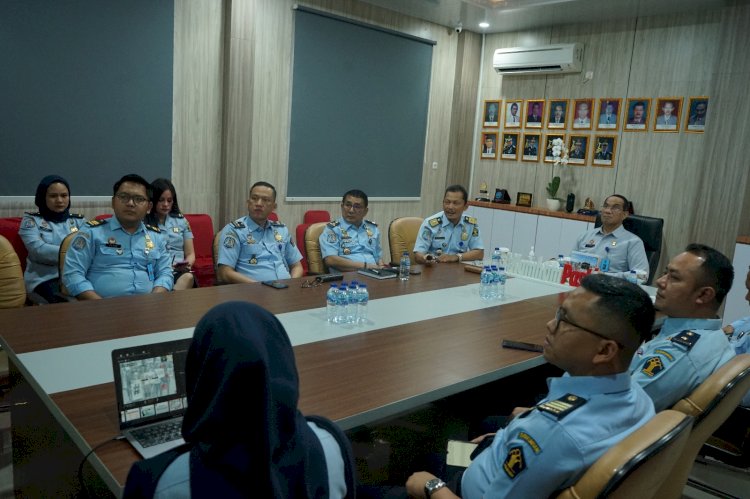  Kakanwil Kemenkumham Sumsel Ilham Djaya lakukan rapat bersama Divisi Keimigrasian dalam Pencegahan Terjadinya Tindak Pidana Perdagangan Orang (TPPO) /ist