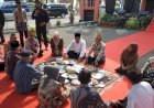 Sedekah Serabi Empat Lawang Menarik Perhatian di Pekan Adat Sumatera Selatan 