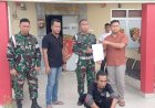 Ngaku Pegawai PU, Pencuri Pipa Diamankan Kodim 0404 Muara Enim
