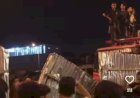 Ricuh, Polisi Bubarkan Paksa Konser Grup Band SID di Lapangan PTC Mall Palembang