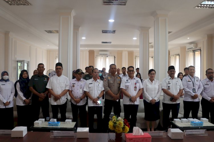 Penyuluhan hukum serentak sosialisasi Undang-Undang Nomor 1 tahun 2023 tentang Kitab Undang-Undang Hukum Pidana (KUHP) di 6 (enam) titik wilayah Sumatera Selatan, Rabu (2/8). (dok. KemenkumHAM)