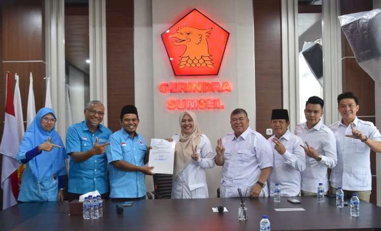 Dukungan kepada calon presiden Prabowo Subianto terus mengalir, kali ini Partai Gelombang Rakyat  Indonesia Wilayah Sumatera Selatan (Gelora Sumsel) mendeklarasikan dukungannya kepada Prabowo Subianto pads pilpres 2024/ist