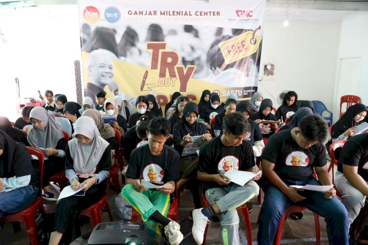 Ganjar Milenial Center (GMC) Jambi mengadakan try out latihan soal ujian seleksi CPNS/ist