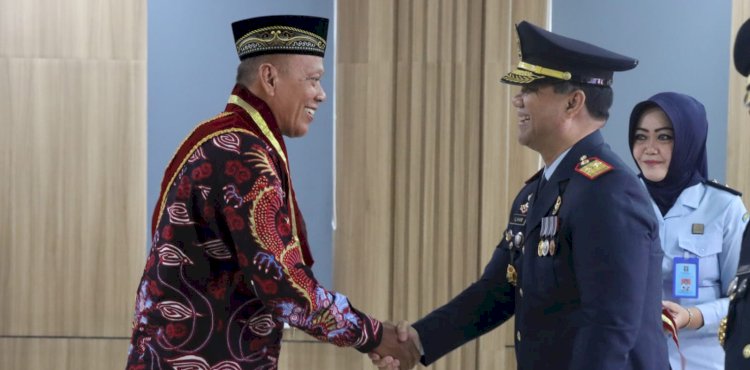 Kantor Wilayah Kementerian Hukum dan HAM Sumatera Selatan mengikuti kegiatan Wisuda Purnabakti Pengayoman Kementerian Hukum dan Hak Asasi Manusia/ist