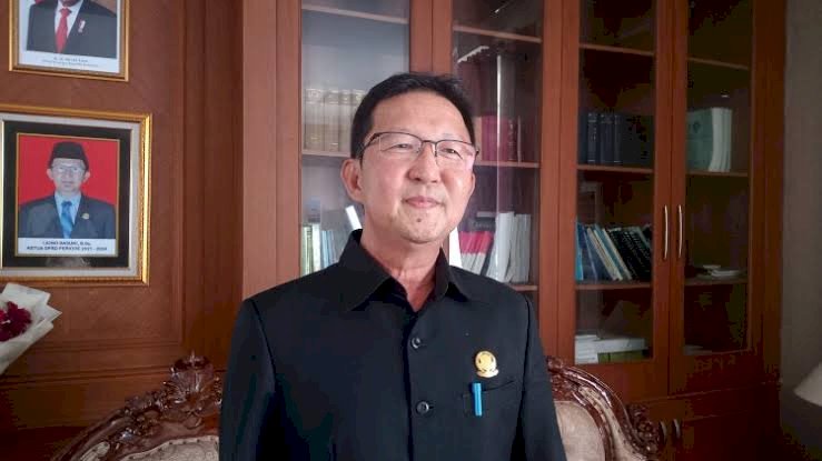 Ketua DPRD Muara Enim Liono Basuki. (Noviansyah/RmolSumsel.id)