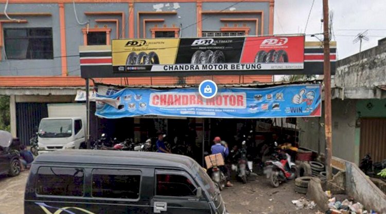 Bengkel Chandra Motor yang menjual Oli Palsu/ist