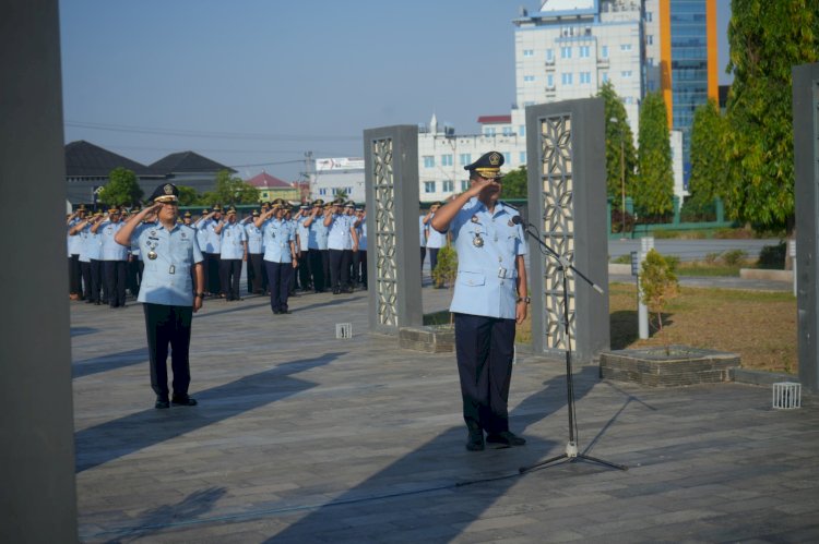 Kemenkumham Sumsel Ziarah Tabur Bunga di TMP/ist