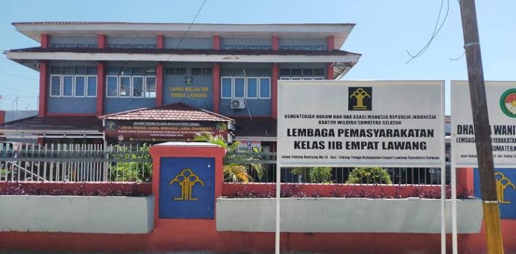 Lapas Kelas II B Empat Lawang. (Salim/RmolSumsel.id)