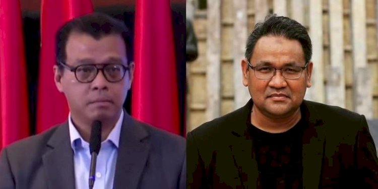 Gubernur Lemhannas Andi Widjajanto dan Ketum JMSI Teguh Santosa/ist
