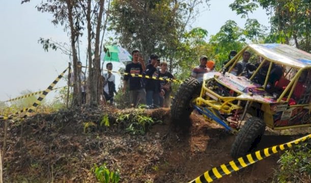 Puluhan Offroader Jajal Medan Ekstrem Lubuk Kupang di Lubuklinggau/ist