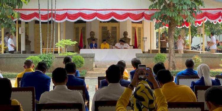 Deklarasi Golkar dan PAN dukung Prabowo Subianto/RMOL
