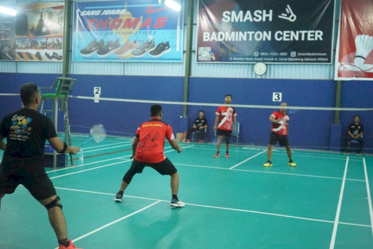 Turnamen Badminton Kemenkumham/ist