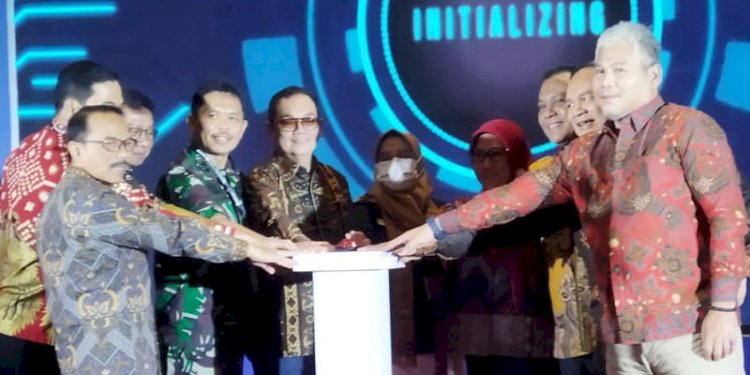 Peluncuran Indeks Kerawanan Pemilu (IKP) Tematik Pemilu 2024, di Hotel Harris & Conventions Festival Citylink Bandung, Jawa Barat/RMOL