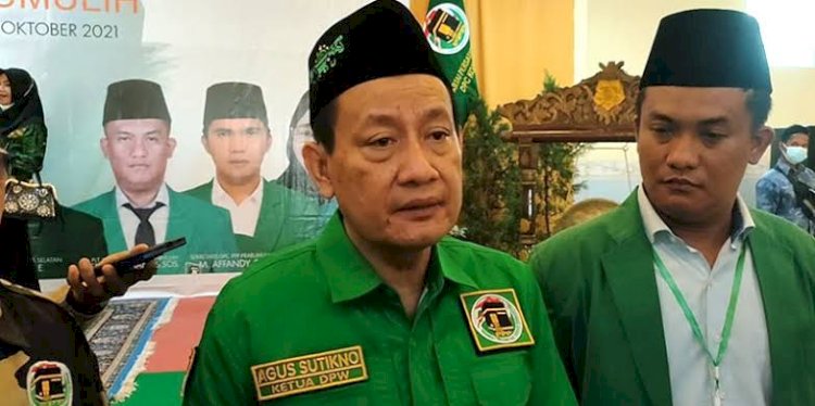 Ketua Dewan Pimpinan Wilayah Partai Persatuan Pembangunan (DPW PPP) Sumsel, Agus Sutikno. (Dudi Oskandar/RmolSumsel.id)