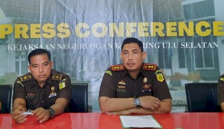 Tim penyidik Pidsus Kejari  (Kejari) Ogan Komering Ulu Selatan (OKUS), resmi  menetapkan dua orang tersangka kasus dugaan korupsi pengadaan alat pencegahan Covid-19/ist