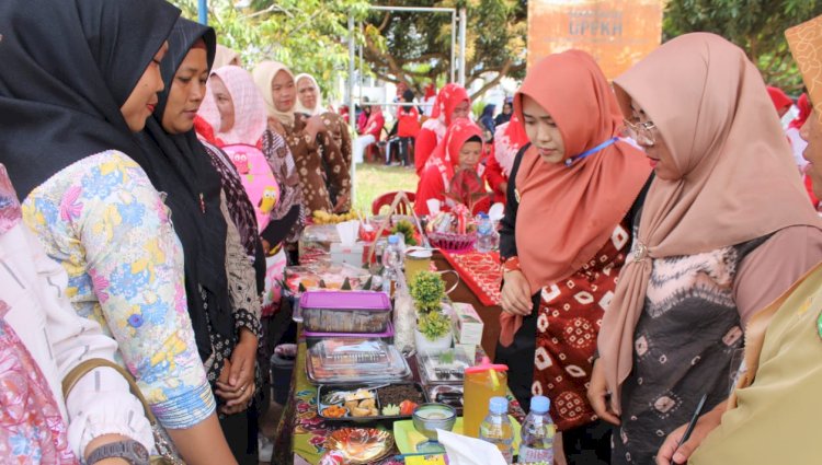 Suasana penilaian lomba masak di Muba/ist