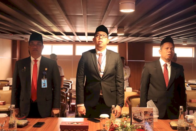    Kakanwil Kemenkumham Sumsel Saksikan Pidato Kenegaraan Presiden. (dok. Humas KemenkumHAM)