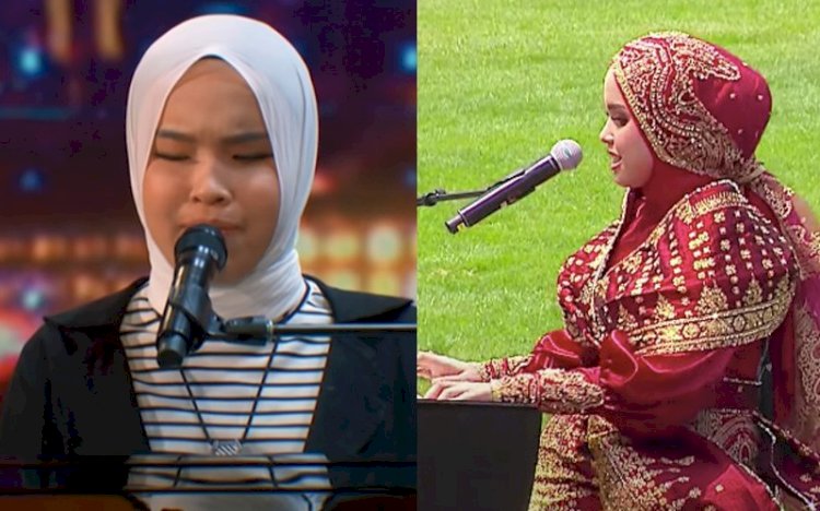    Penampilan Putri Ariani Bikin Pecah Saat HUT RI Ke-78 di Istana Negara Berikut Profilnya. (Kolase/RMOlSumsel.id)