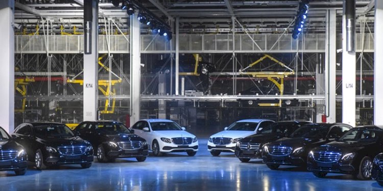 Bekas pabrik Mercedes-Benz di Wilayah Moskow/ist