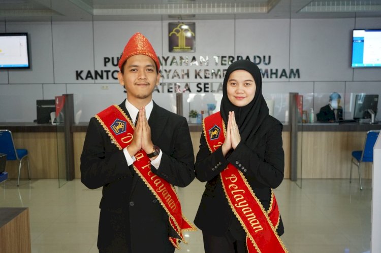 Duta layanan yang profesional menjadi penentu dalam menentukan citra organisasi di mata masyarakat.(dok. Humas KemenkumHAM Sumsel)