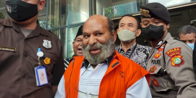 Gubernur Papua nonaktif, Lukas Enembe/RMOL