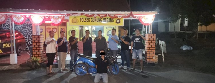 Komplotan Pencuri Sepeda Motor Dibekuk Tim Trabazz Polsek Gunung Megang