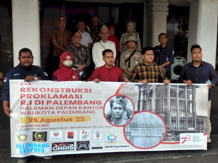 Museum AK Gani Peringati Momen Detik-detik Dibacakannya Teks Proklamasi di Palembang/Foto:Dudi Oskandar