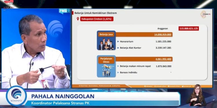 Deputi Bidang Pencegahan dan Monitoring KPK, Pahala Nainggolan/Net