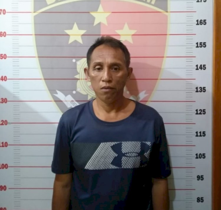  Ali Asak (46) tersangka bobol rumah. (Amizon/RMOLSumsel.id)