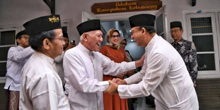 Bakal calon presiden Koalisi Perubahan untuk Persatuan, Anies Baswedan berkunjung ke Pondok Pesantren Tebuireng, Jombang, Jawa Timur, Kamis (31/8)/Ist