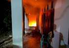 Detik-detik Rumah Pelaku Pembunuhan Adik Bupati Muratara Dibakar Massa, Polisi Pastikan Kondisi Telah Kondusif