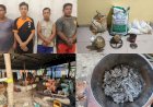 Empat Penambang Emas Ilegal di Muratara Tertangkap