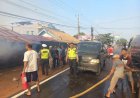 Tujuh Warung di Jalan Palembang-Betung Ludes terbakar