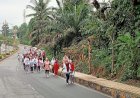 Mak Ganjar Jambi Ajak Warga Hidup Sehat Lewat Jalan Santai 