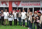 Resmikan Rumah Singgah Nusantara PKN Sumsel, Anas Urbaningrum Sebut Perjodohan  Politik  Pilpres  Belum Berakhir