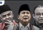 Survei Polling Institue, Prabowo Ungguli Ganjar dan Anies