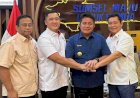 Momen Hangat Gubernur Herman Deru Sambut Plt Ketua KONI Sumsel, Dorong Segera Digelar Musorprovlub
