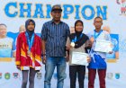 Atlet Panjat Tebing Prabumulih Sumbang Medali Emas di Porprov Lahat