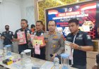 Dua Pria Pengangguran Asal OKU Timur Antar Ekstasi ke Palembang