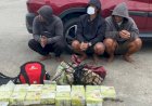 TNI AL Sergap Penyelundup 15 Kg Sabu dari Malaysia