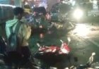 Truk Tanpa Muatan Rem Blong Gasak Mobil dan Motor di Exit Tol Bawen, Korban Bergelimpangan