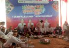 Gubernur Sumsel Buka Pestival Danau Rayo 2023 dengan Sedekah Ramo 1200 Nasi Tumpeng