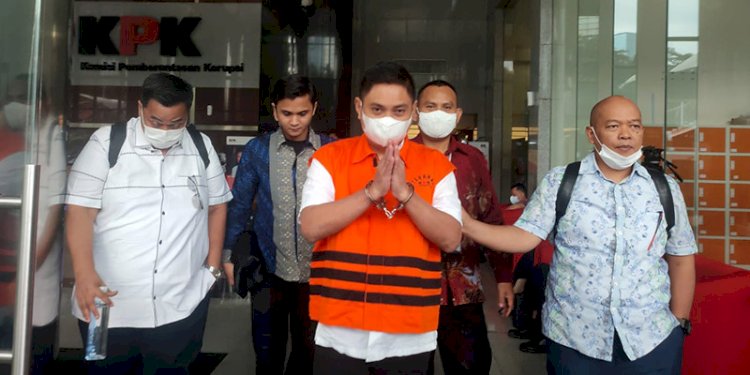 Terpidana korupsi Mardani H. Maming dijebloskan ke Lembaga Pemasyarakatan (Lapas) Sukamiskin, Bandung, Jawa Barat/Ist