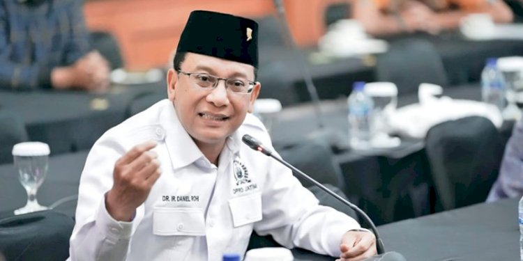 Wakil Ketua DPD PDIP Jawa Timur Daniel Rohi/RMOLJatim
