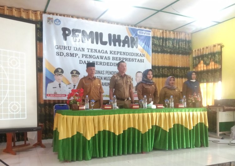 Dinas Pendidikan (Disdik) Kabupaten Muratara, Sumatera Selatan, mengadakan pemilihan guru, tenaga kependidikan SD, SMP, serta pengawas berprestasi dan berdedikasi/ist