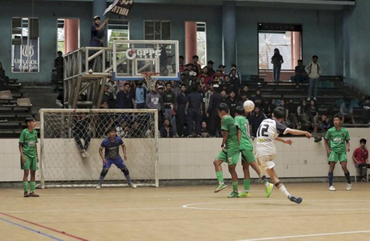 Orang Muda Ganjar menggelar tunamen Futsal yang diikuti pelajar di Jambi/ist